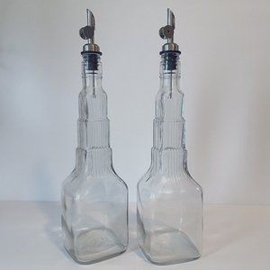 Mohawk Liqueur Skyscraper Art Deco Bottle Set